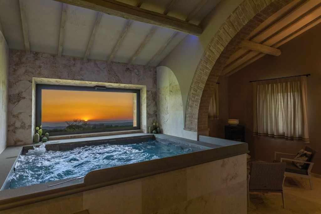 Villa I Cipressini Piscina Riscaldata Spa Toscana Pienza Luaran gambar