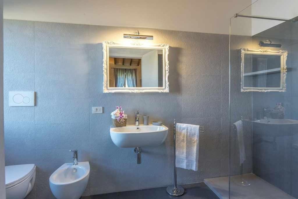 Villa I Cipressini Piscina Riscaldata Spa Toscana Pienza Luaran gambar