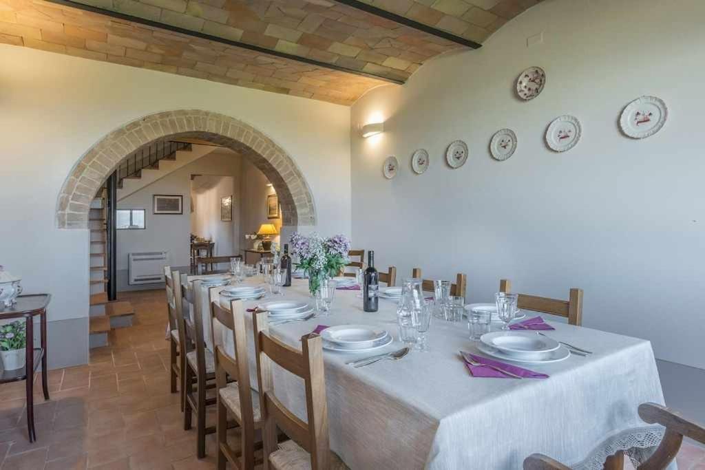 Villa I Cipressini Piscina Riscaldata Spa Toscana Pienza Luaran gambar