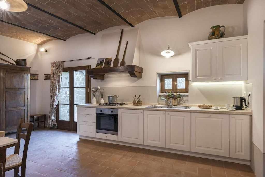 Villa I Cipressini Piscina Riscaldata Spa Toscana Pienza Luaran gambar