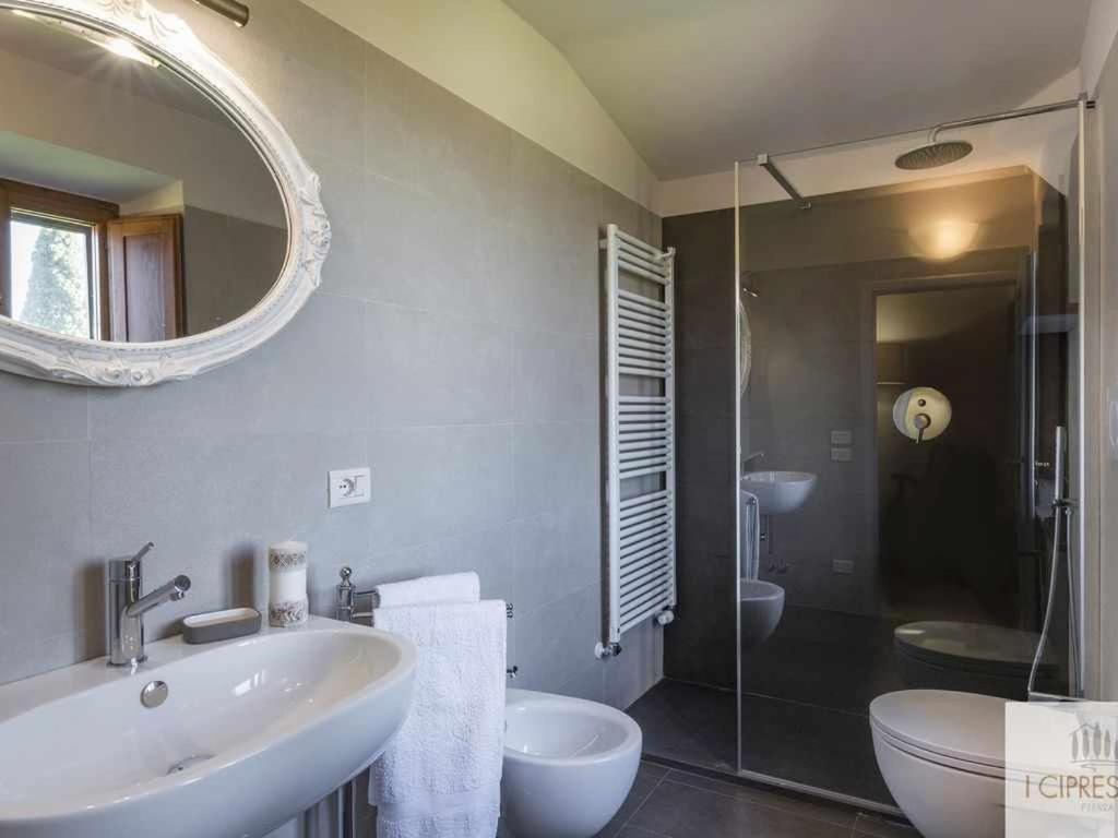 Villa I Cipressini Piscina Riscaldata Spa Toscana Pienza Luaran gambar