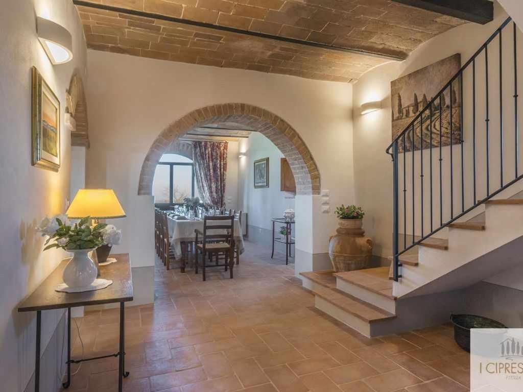 Villa I Cipressini Piscina Riscaldata Spa Toscana Pienza Luaran gambar