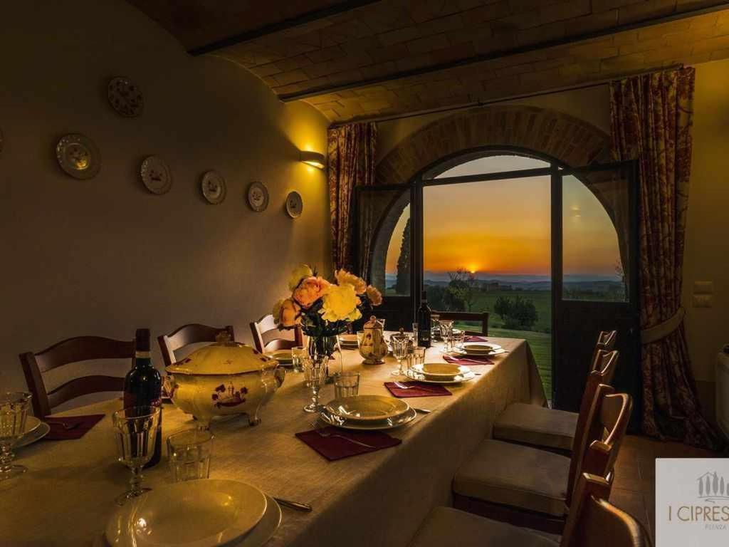 Villa I Cipressini Piscina Riscaldata Spa Toscana Pienza Luaran gambar