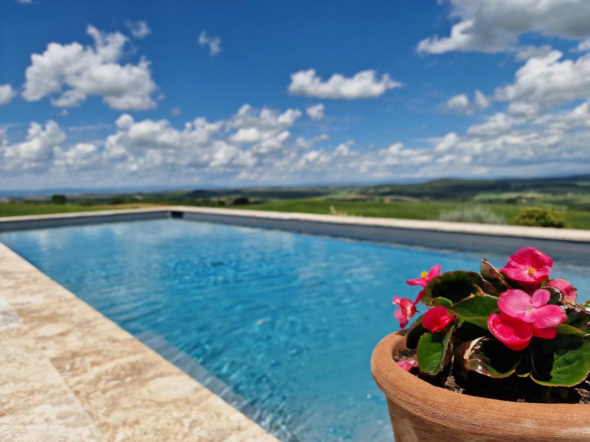 Villa I Cipressini Piscina Riscaldata Spa Toscana Pienza Luaran gambar