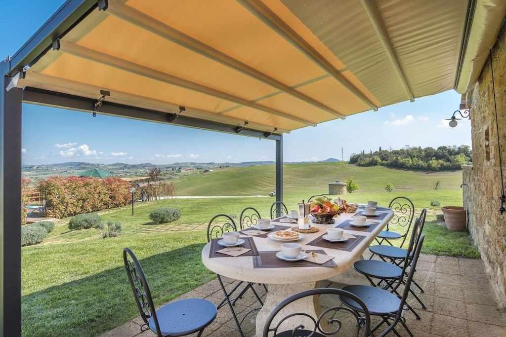 Villa I Cipressini Piscina Riscaldata Spa Toscana Pienza Luaran gambar