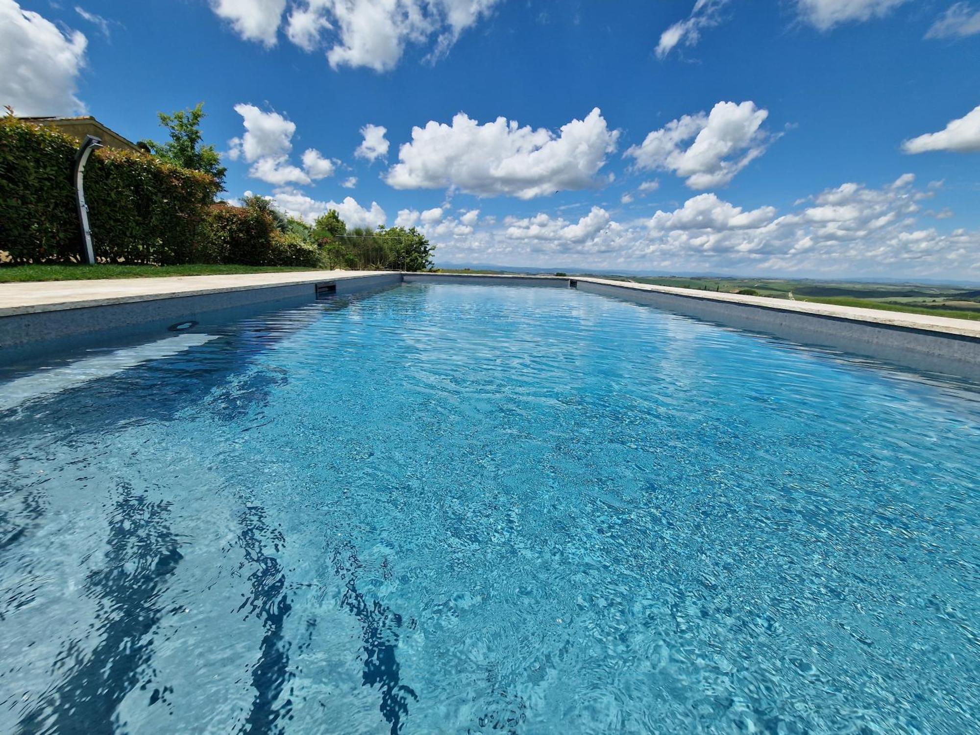 Villa I Cipressini Piscina Riscaldata Spa Toscana Pienza Luaran gambar