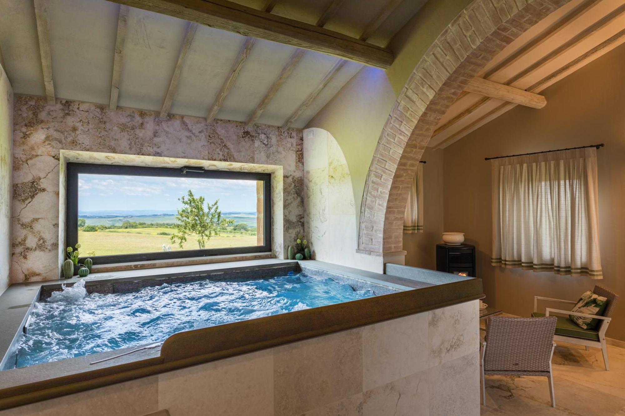 Villa I Cipressini Piscina Riscaldata Spa Toscana Pienza Luaran gambar