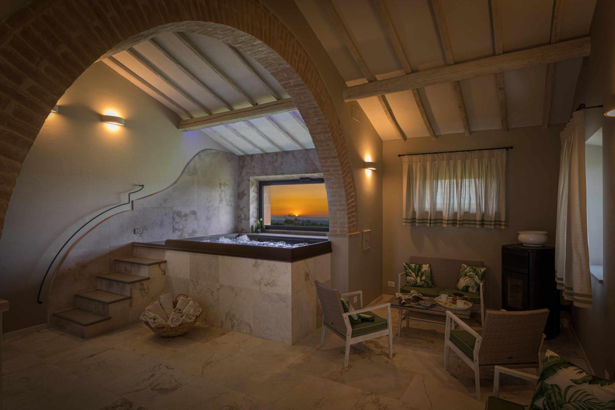 Villa I Cipressini Piscina Riscaldata Spa Toscana Pienza Luaran gambar