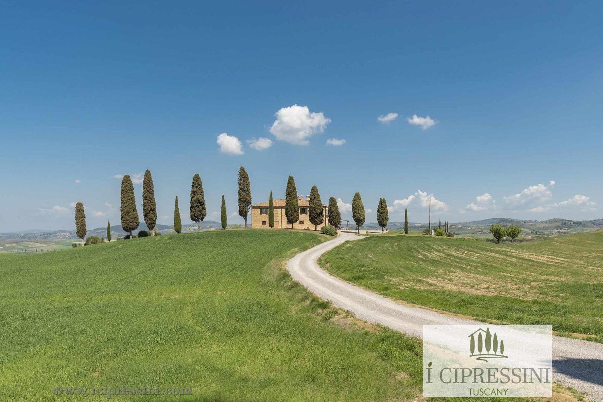 Villa I Cipressini Piscina Riscaldata Spa Toscana Pienza Luaran gambar